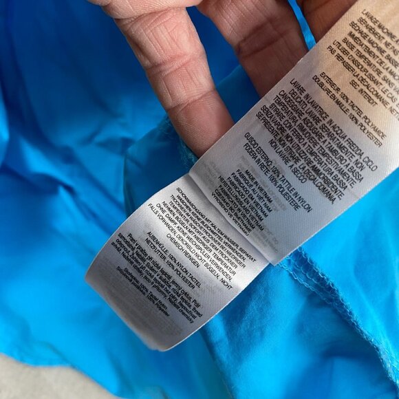 Columbia Men's Fishing Shirt Size XL PFG Blue Short Sleeve Caped Vented Camping - Picture 8 of 12